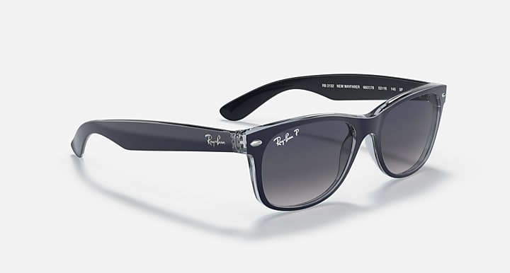 Ray-Ban NEW WAYFARER CLASSIC Blue with Blue Gradient Polarized Gradient lenses - Alternative