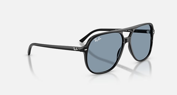Ray-Ban BILL SUMMER CAPSULE Black with Blue Solid Color lenses - Alternative
