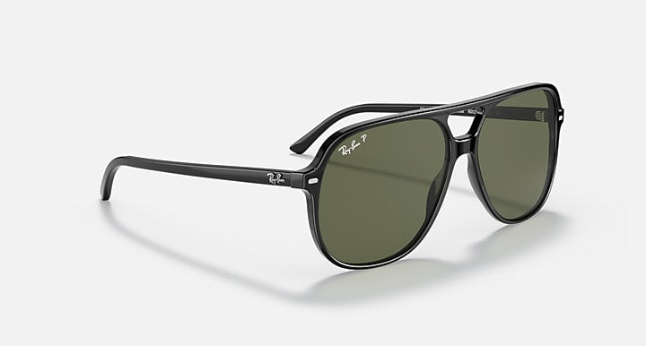 Ray-Ban BILL Black with G-15 Green Polarized Solid Color lenses - Alternative