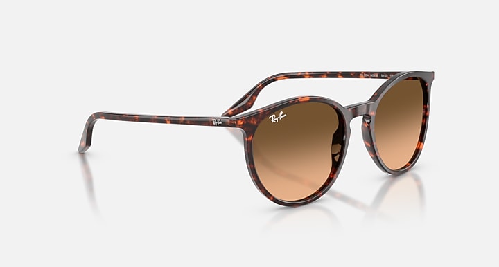 Ray-Ban RB2204 Havana Red Turtle with Pink Gradient Black Gradient lenses - Alternative