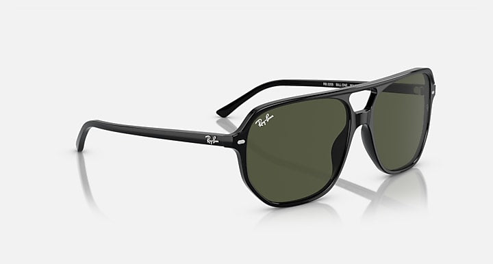 Ray-Ban BILL ONE Black with Green Solid Color lenses - Alternative