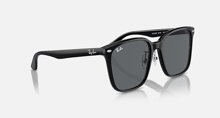 Ray-Ban RB2206D Black with Dark Grey Solid Color lenses - Alternative