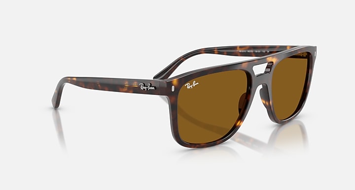 Ray-Ban RB2213 Havana with B-15 Brown Solid Color lenses - Alternative