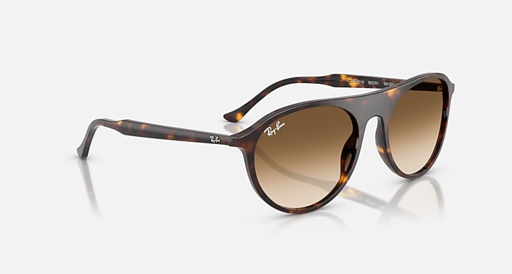 Ray-Ban RB2215 Havana with Clear Gradient Brown Gradient lenses - Alternative