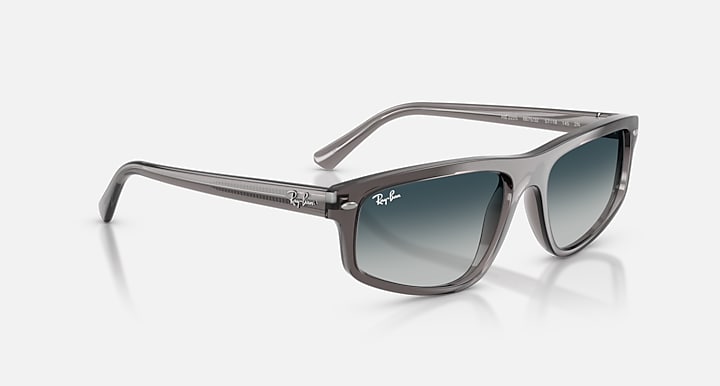 Ray-Ban RB2225 Opal Light Grey with Grey Gradient Blu Gradient lenses - Alternative