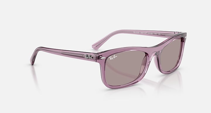 Ray-Ban RB2226 Transparent Violet with Violet Solid Color lenses - Alternative