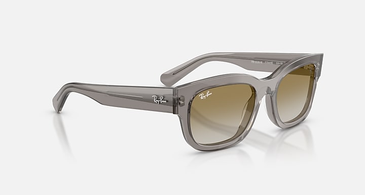 Ray-Ban RB2228M SCUDERIA FERRARI COLLECTION Transparent Grey with Brown Mirror Gold Solid Color - Mirror lenses - Alternative