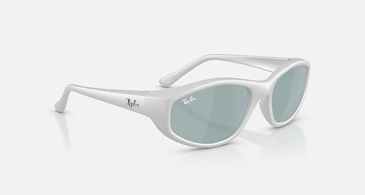 Ray-Ban RB2228 Silver with Light Green Mirror Silver Solid Color - Mirror lenses - Alternative