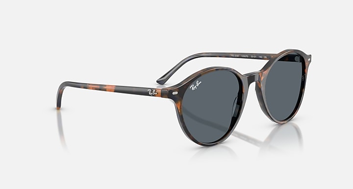 Ray-Ban RB2230 Havana Yellow & Blue with Blue Solid Color lenses - Alternative