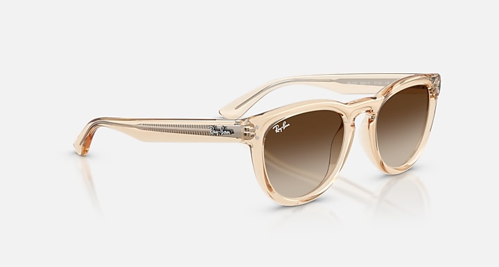 Ray-Ban RB2237 Transparent Nude with Light Brown Gradient Dark Brow Gradient lenses - Alternative