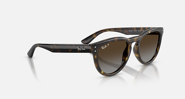 Ray-Ban RB2237 Havana with Polarized Light Grey Gradient Brown Gradient lenses - Alternative