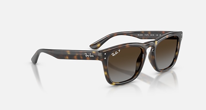 Ray-Ban RB2238 Havana with Polarized Light Grey Gradient Brow Gradient lenses - Alternative