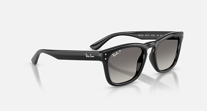 Ray-Ban RB2238 Black with Polarized Light Grey Gradient Grey Gradient lenses - Alternative