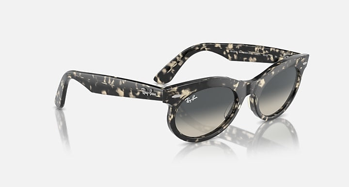 Ray-Ban WAYFARER OVAL Grey Havana with Grey Gradient lenses - Alternative