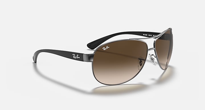 Ray-Ban RB3386 Gunmetal with Brown Gradient Gradient lenses - Alternative