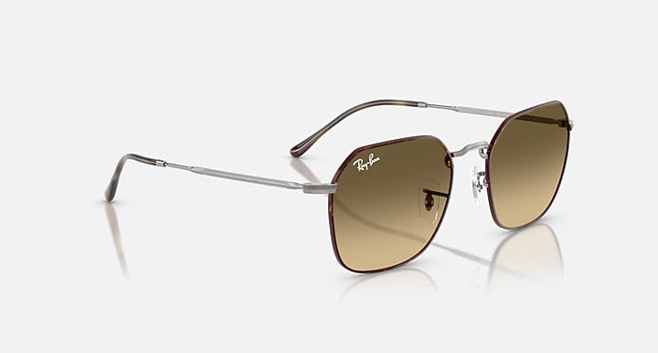 Ray-Ban JIM Havana On Gunmetal; Gunmetal with Brown Vintage Gradient Black Gradient lenses - Alternative