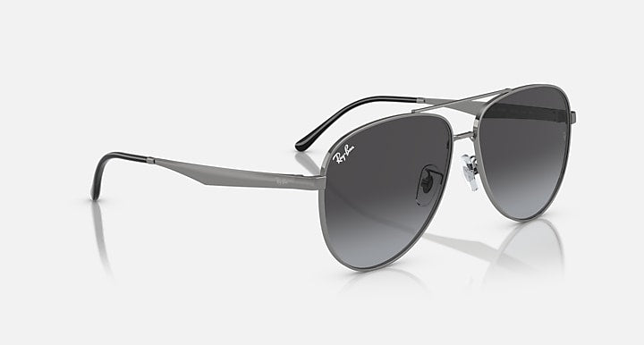 Ray-Ban RB3712D Gunmetal with Grey Gradient lenses - Alternative