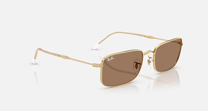 Ray-Ban RB3746 Arista Gold with Brown Solid Color lenses - Alternative