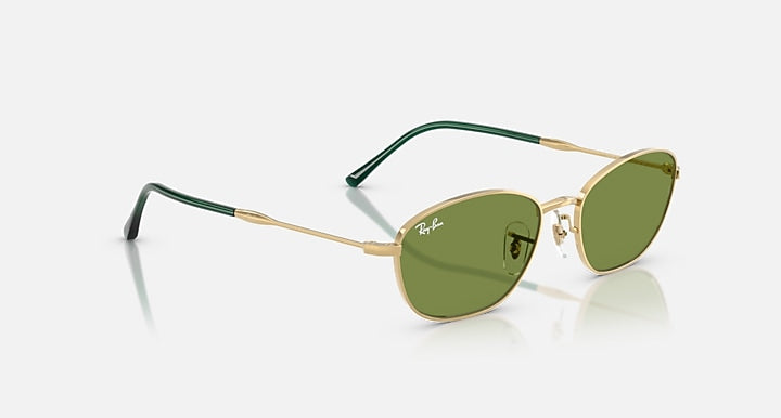 Ray-Ban RB3749 Arista Gold with Green Solid Color lenses - Alternative