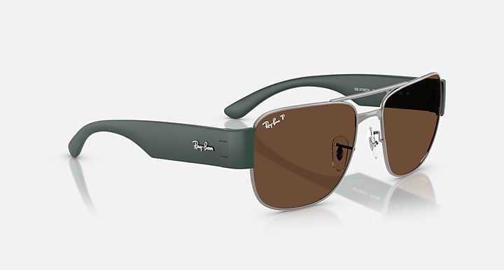 Ray-Ban RB3756 POLARIZED+ LENSES Gunmetal; Sand Green with Polarized+ Brown Polarized+ lenses - Alternative