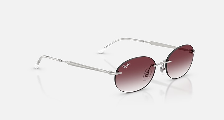 Ray-Ban RB3767 Silver with Clear Gradient Dark Violet Gradient lenses - Alternative