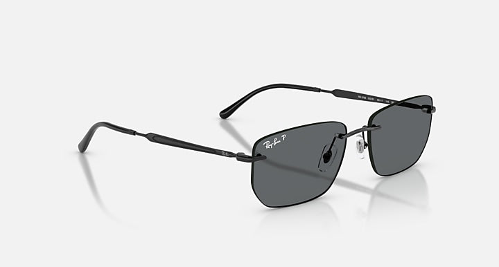 Ray-Ban RB3768 Black with Dark Grey Polarized Solid Color lenses - Alternative