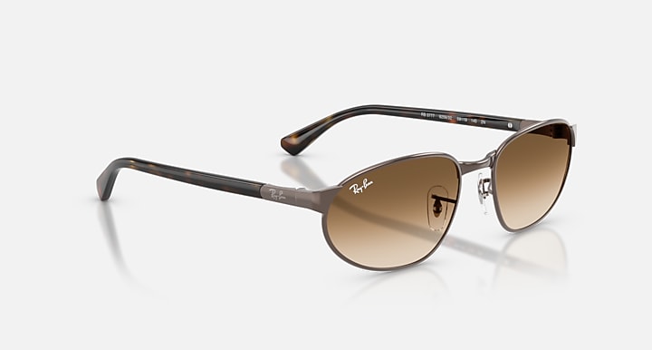 Ray-Ban RB3777 Copper; Havana with Clear Gradient Brown Gradient lenses - Alternative