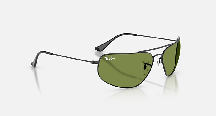 Ray-Ban RB3780 Black with Green Solid Color lenses - Alternative