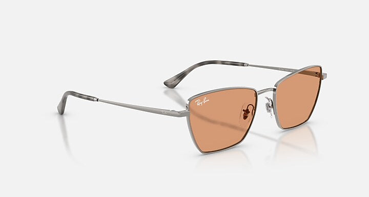 Ray-Ban DREA BIO-BASED Gunmetal with Orange Solid Color lenses - Alternative