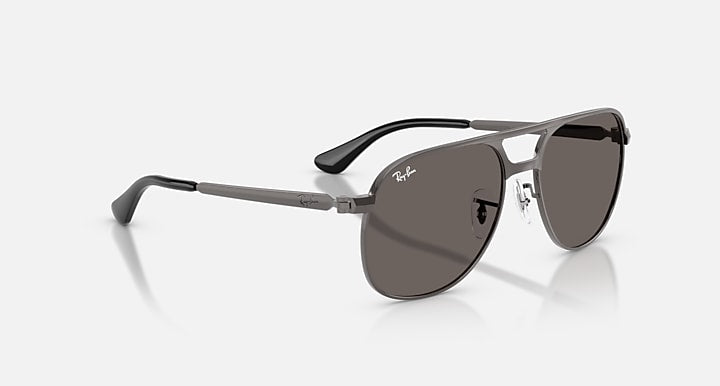 Ray-Ban BILL MAX Gunmetal with Dark Grey Solid Color lenses - Alternative