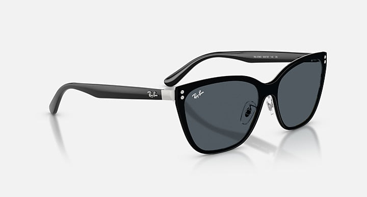 Ray-Ban RB3798D Silver; Black with Dark Grey Solid Color lenses - Alternative