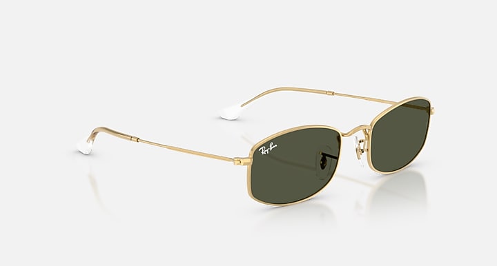 Ray-Ban RB3832 Arista Gold with Green Solid Color lenses - Alternative