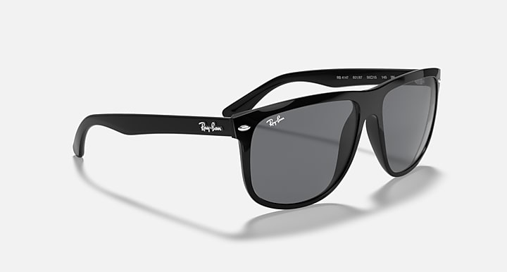 Ray-Ban BOYFRIEND Black with Grey Solid Color lenses - Alternative