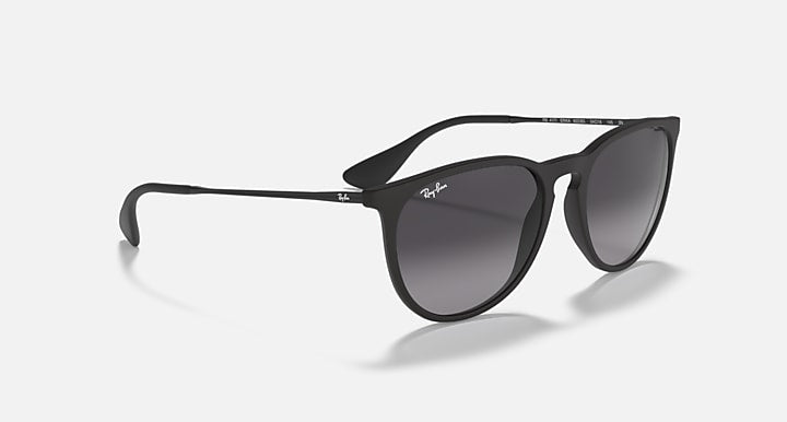 Ray-Ban ERIKA CLASSIC Rubber Black; Black with Grey Gradient Gradient lenses - Alternative
