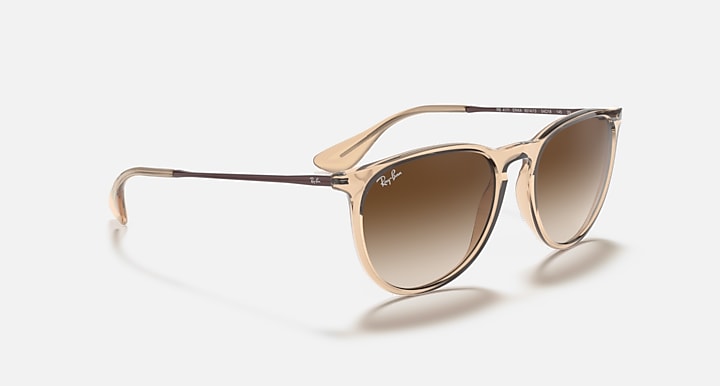 Ray-Ban ERIKA COLOR MIX Transparent Brown with Brown Gradient Gradient lenses - Alternative