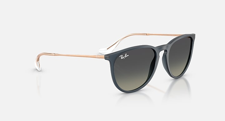 Ray-Ban ERIKA CLASSIC Rubber Blue with Gradient Grey Gradient lenses - Alternative