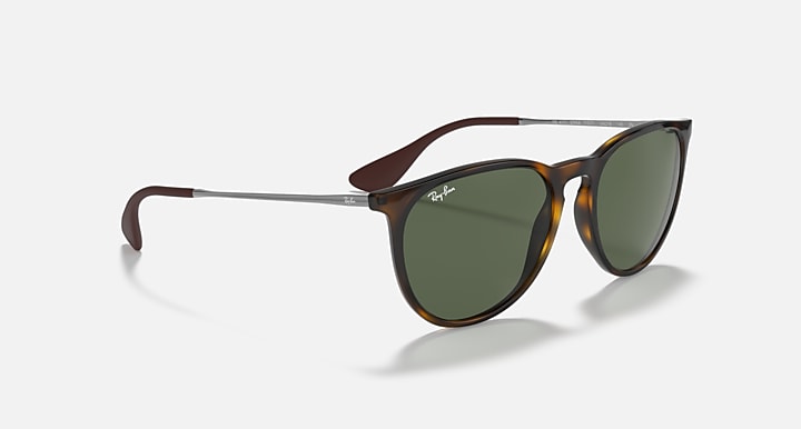 Ray-Ban ERIKA CLASSIC Light Havana with G-15 Green Solid Color lenses - Alternative
