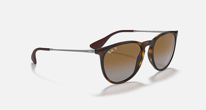 Ray-Ban ERIKA CLASSIC Light Havana with Solid Color Gradient lenses - Alternative