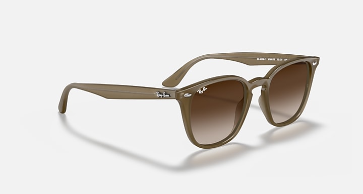 Ray-Ban RB4258 Beige; Light Brown with Brown Gradient Gradient lenses - Alternative