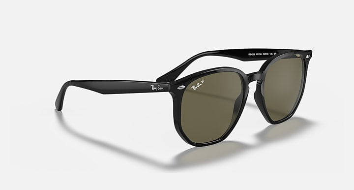 Ray-Ban RB4306 Black with G-15 Green Polarized Solid Color lenses - Alternative