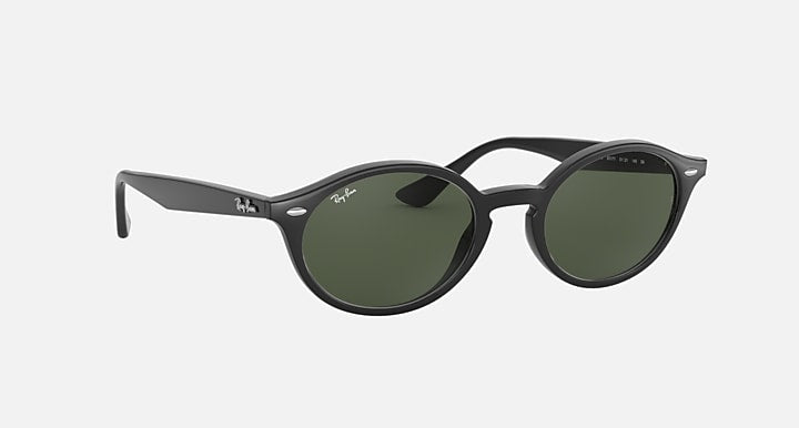 Ray-Ban RB4315 Black with Dark Green Solid Color lenses - 330