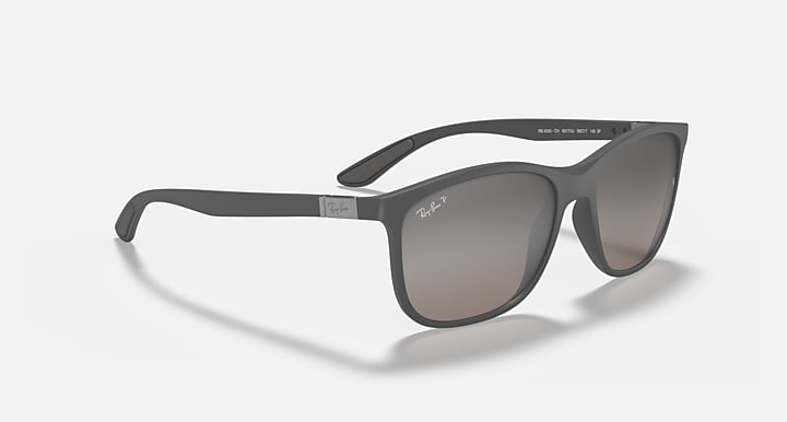 Ray-Ban RB4330 POLARIZED+ LENSES Grey with Silver Polarized+ Polarized+ lenses - Alternative