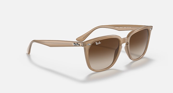 Ray-Ban RB4362 Light Brown with Brown Gradient lenses - Alternative