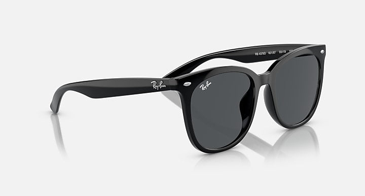 Ray-Ban RB4379D Black with Dark Grey Solid Color lenses - Alternative