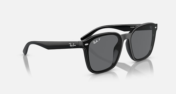 Ray-Ban RB4392D Black with Dark Grey Polarized Solid Color lenses - Alternative