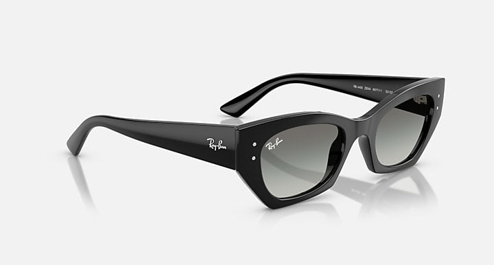 Ray-Ban ZENA BIO-BASED Black with Gradient Grey Gradient lenses - Alternative