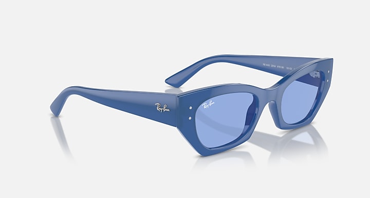Ray-Ban ZENA BIO-BASED LIMITED Electric Blue with Blue Solid Color lenses - Alternative