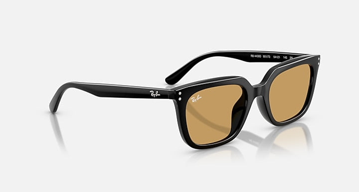 Ray-Ban RB4439D Black with Ochre Solid Color lenses - Alternative