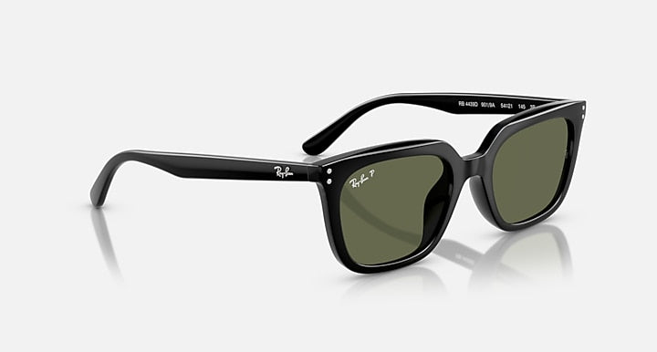 Ray-Ban RB4439D Black with Dark Green Polarized Solid Color lenses - Alternative