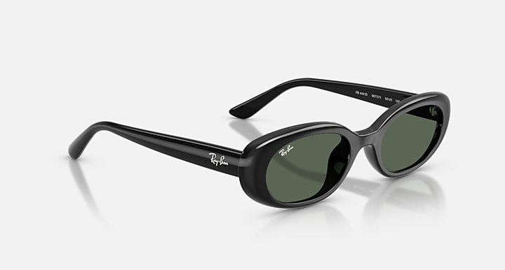 Ray-Ban RB4441D BIO-BASED Black with Dark Green Solid Color lenses - Alternative